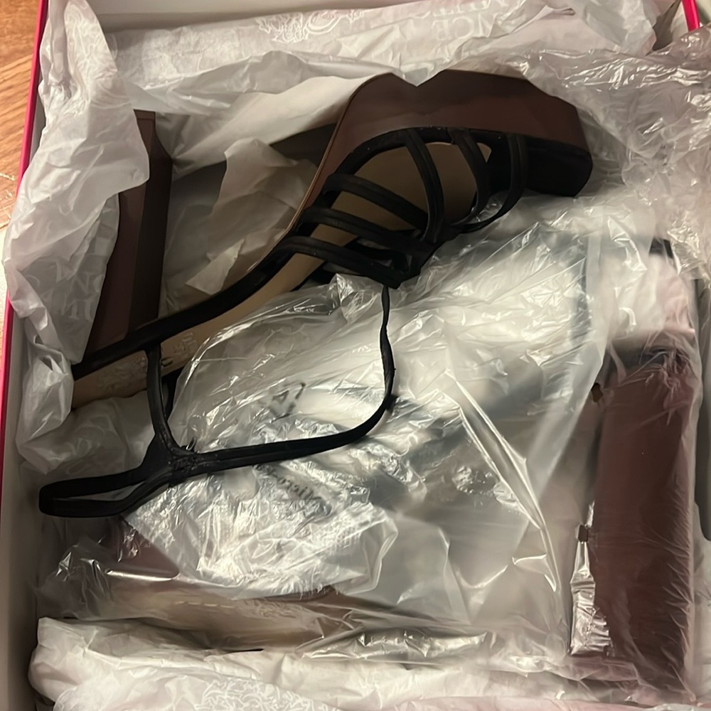 Vince Camuto strappy platform sandals